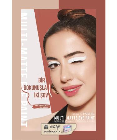 Show by Pastel Waterproof Matte Liquid Eyeshadow and Eyeliner Set - 81 + 83 + Togin Bag Gift - Buy Online on GoSupps.com