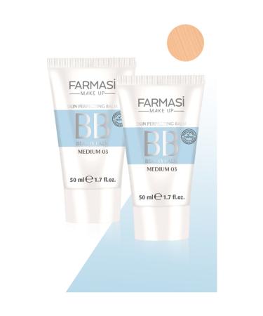 Farmasi Bb All In One Cream Medium-50ml 2 Pieces