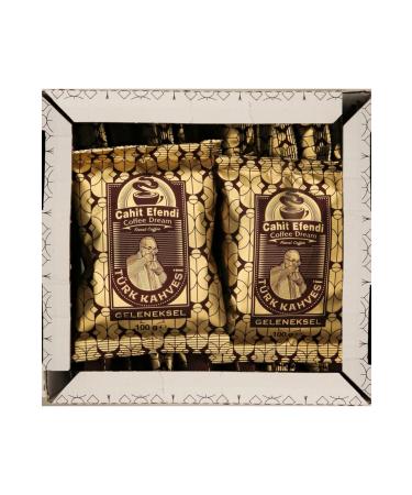 Cahit Efendi Turkish Coffee 1 Kg. (10 Pieces 100gr.)