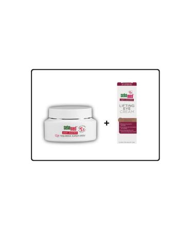 Sebamed Q10 Anti-Aging Face Care Cream 50ml Anti Aging Anti-Wrinkle Eye Cream 15ml 2'l - Buy Online on GoSupps.com