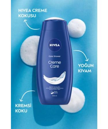 NIVEA BATH AND SHOWER GEL CREME CARE 500ML INTENSIVE BODY MOISTURIZER UNIQUE FRAGRANCE PSSN3223 - Buy Online on GoSupps.com