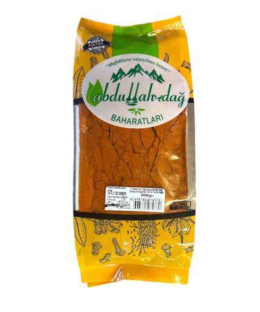 Hac o lu Spice Hatay Local Fine Powder Pepper Hot-Sweet 500 Gr - 1/2 Kg