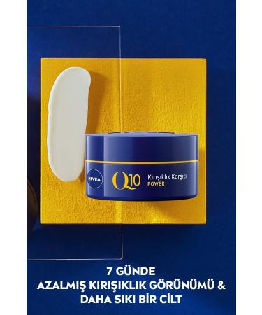 NIVEA Q10 POWER ANTI-WRINKLE DAY CARE CREAM SPF15.50ML AND Q10 POWER NIGHT CARE CREAM 50ML PSSN3248 - Buy Online on GoSupps.com