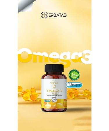 Erbatab Omega 3 Fish Oil 33/22 60 Capsules Licaps  - Buy Online on GoSupps.com