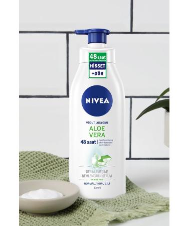 NIVEA ALOE VERA DEEPLY MOISTURIZING SERUM BODY LOTION 400ML PSSN3203 - Buy Online on GoSupps.com