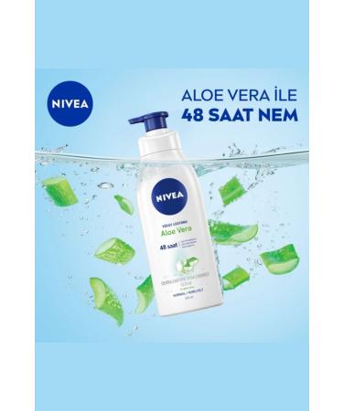 NIVEA ALOE VERA DEEPLY MOISTURIZING SERUM BODY LOTION 400ML PSSN3203 - Buy Online on GoSupps.com