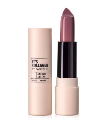 Faberlic It's Collagen Lip Plumping Lipstick Shade "Satin Amaranth"41150