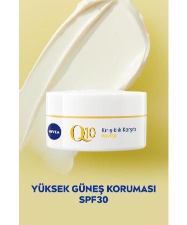 NIVEA Q10 POWER ANTI-WRINKLE DAY FACE CARE CREAM 50ML SPF15 FIRMING Q10 AND KERATIN CARE PSSN3244 - Buy Online on GoSupps.com