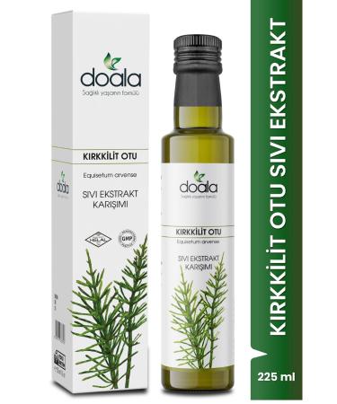 Doala Horsetail Herb Liquid Extract Mixture Herbal Food Supplement 225 Ml
