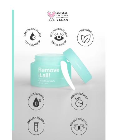 G rkito Remove It.all! Makeup and Face Cleansing Balm Cleansing Balm 50 ml - Buy Online on GoSupps.com