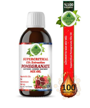 G k ek ifa Pomegranate Supercritical Mix Oil 100 ml (POMEGRANETE SUPERCRITICAL MIX OIL)