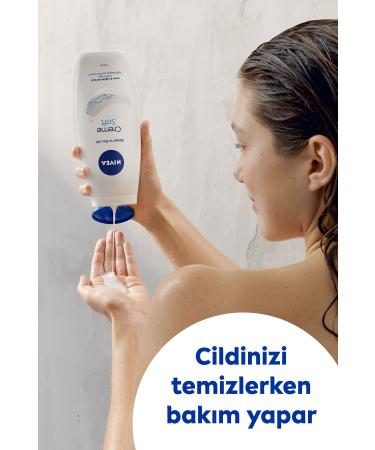 NIVEA CREME SOFT CREAMY TOUCH BATH AND SHOWER GEL 750ML ALMOND OIL BODY MOISTURIZING PSSN3197 - Buy Online on GoSupps.com