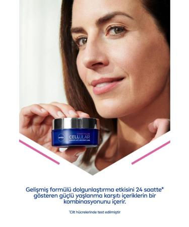 NIVEA HYALURON CELLULAR FILLER ANTI-AGING NIGHT CARE CREAM F RM NG 50 ML PSSN3255 - Buy Online on GoSupps.com