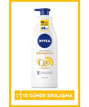 NIVEA Q10 FIRMING BODY LOTION 400ML VITAMIN C 48 HOUR BODY MOISTURIZER FIRMING IN 10 DAYS PSSN3200