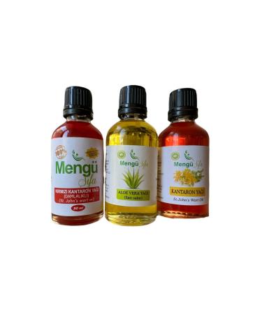 Meng Healing St. John's Wort (YELLOW-RED) Oil Aloe Vera Oil (ST. John's Wort) 150ml Yellow
