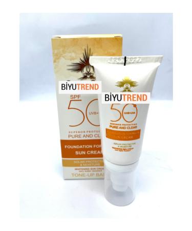 BIYUTREND Foundation featured Sun Cream - Buy Online on GoSupps.com