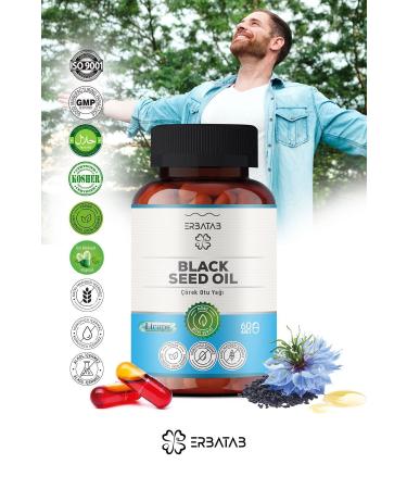 Erbatab Black Cumin Oil Black Seed Oil 60 Capsules Licaps  - Buy Online on GoSupps.com