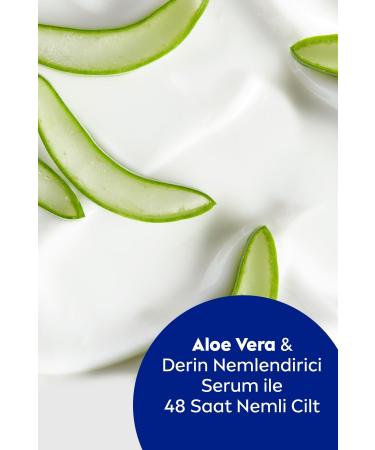 NIVEA ALOE VERA DEEPLY MOISTURIZING SERUM BODY LOTION 400ML PSSN3203 - Buy Online on GoSupps.com