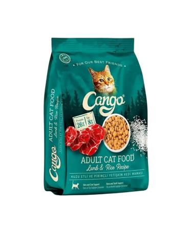 Cango Adult Dry Cat Food with Lamb and Rice 1 Kg