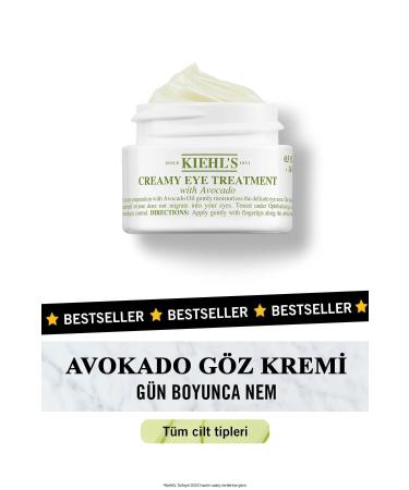 Kiehl's Vitamin and Mineral Rich Avocado Moisturizing Eye Cream 14ml