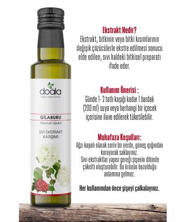 Doala Gilaburu Liquid Extract Mixture 225ml - Buy Online on GoSupps.com