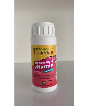 devavit Chicken Goose Egg productivity increaser Development Accelerator Vitamin (20 TYPES OF VITAMIN MIX) 500 gr