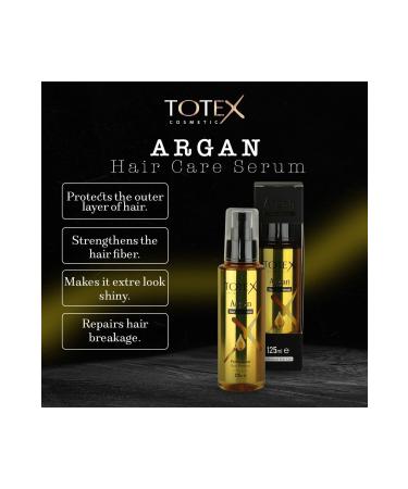 TOTEX Hair Repair Oil & Serum Triple Offer | Damaged Hair Care | Hair Shine | Argan 125 Ml - Buy Online on GoSupps.com