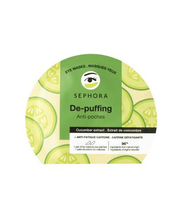 SEPHORA COLLECTION Anti-Fatigue Eye Mask (Cucumber) 1 Pair - Biocellulose masks