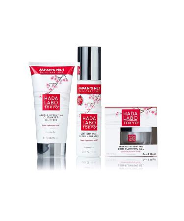 Hada Labo Tokyo Anti-Wrinkle Super Hyaluronic Acid Moisturizing Gel Skin Lotion 150 Ml - Buy Online on GoSupps.com