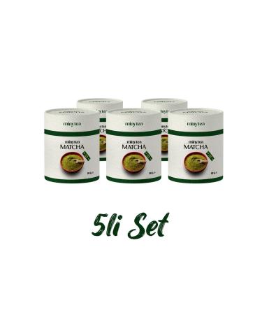 minytea Matcha Tea 0 Natural Detox Matcha Powder 50gr. SET OF 5