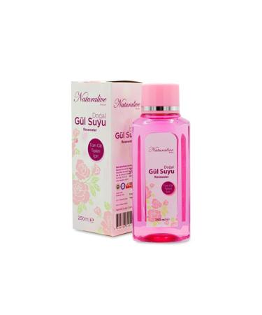 NATURALIVE BEAUTY Pure Rose Water 250ml Naturalive