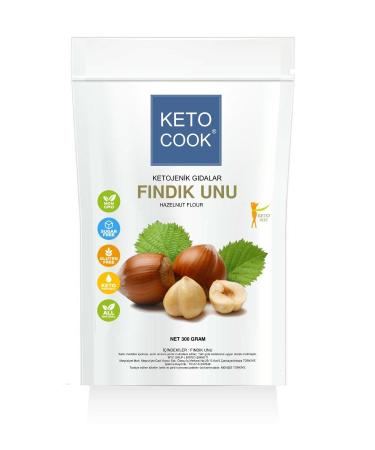 KetoCook Ketogenic Hazelnut Flour (HAZELNUT FLOUR) 300 grams