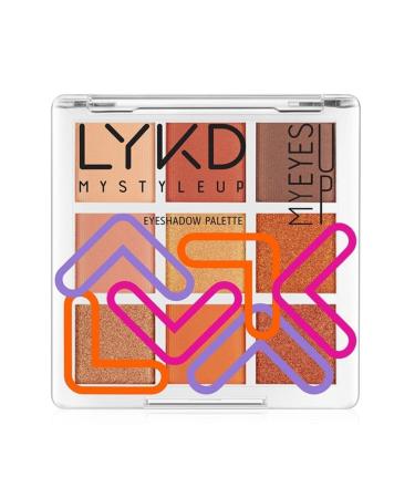 lykd 9-pack Eyeshadow Palette 280 Honey Drizzle
