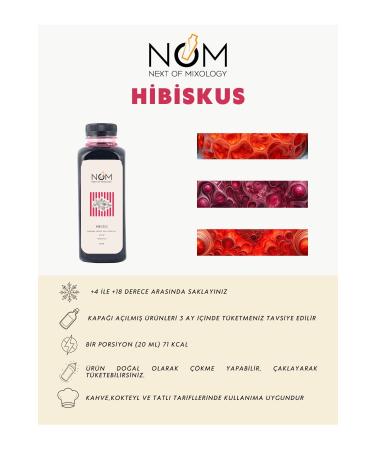 Next Of Hibiscus Syrup 500 ml - Buy Online on GoSupps.com