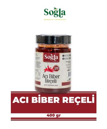 SO LA OLIVE HOT PEPPER JAM 400GR