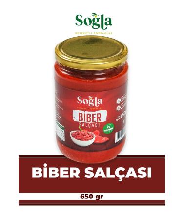 SO LA ZEYT NC L K Homemade Sweet Pepper Paste 650gr