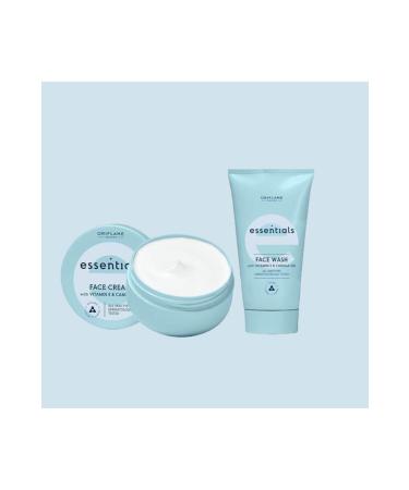 Oriflame Essentials Vitamin E Canola Oil Face Cream & Canola Oil Face Wash Gel