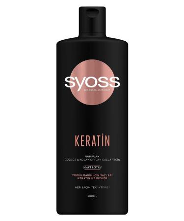 Syoss Keratin Perfection Shampoo 500 Ml - Buy Online on GoSupps.com
