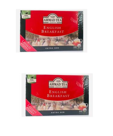 Ahmad Tea English Breakfast Teapot Tea Bags 100 x 2 pcs