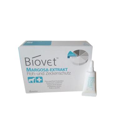 Biovet Margosa-Extrakt Medium Dog Flea Tick Drops - SKT: June 2025