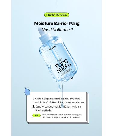 EDITB Hyaluronic Acid and Panthenol Moisturizing Ampoule Supporting Skin Barrier Repair 100ml - Buy Online on GoSupps.com