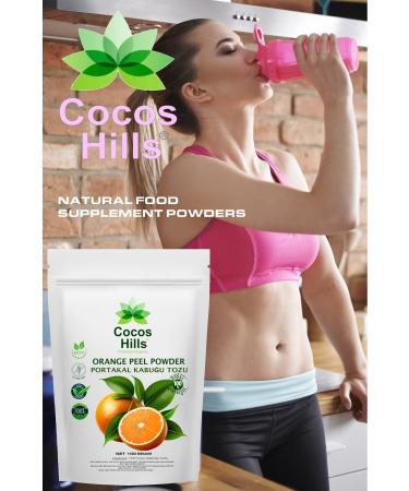 Cocos Hills Orange Peel Powder Pure Orange Peel Powder No Additives 100 grams - Buy Online on GoSupps.com