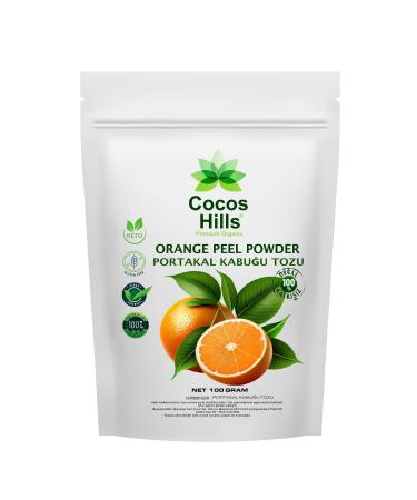 Cocos Hills Orange Peel Powder Pure Orange Peel Powder No Additives 100 grams