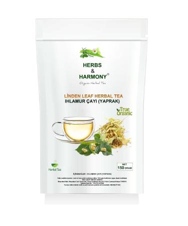 Herbs & Harmony Linden Leaf Herbal Tea Herbal Tea Linden Herbal Tea Leaf 150 grams