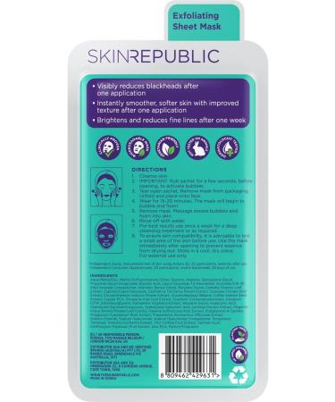 Skin Republic Rejuvenating Face Mask with Glycolic Acid - Buy Online on GoSupps.com