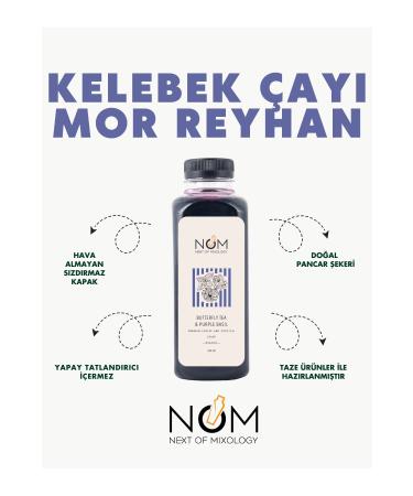 Next Of Butterfly Tea - Purple Basil Syrup 500 ml