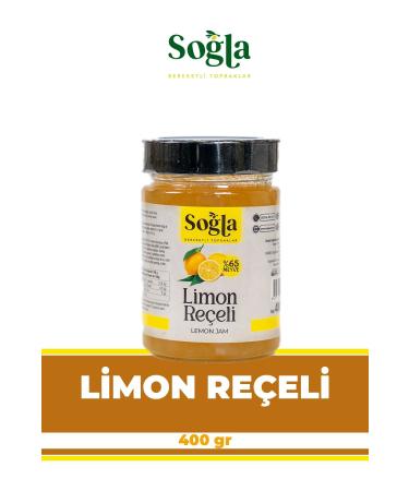 SOGLA OLIVE LEMON JAM 400GR