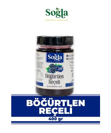 SOGLA OLIVE BLACKBERRY JAM 400GR