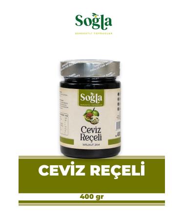 SO LA OLIVE GREEN WALNUT JAM 400GR