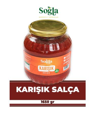 SO LA ZEYT NC L K Homemade Mixed (Pepper-Tomato) Paste 1650gr